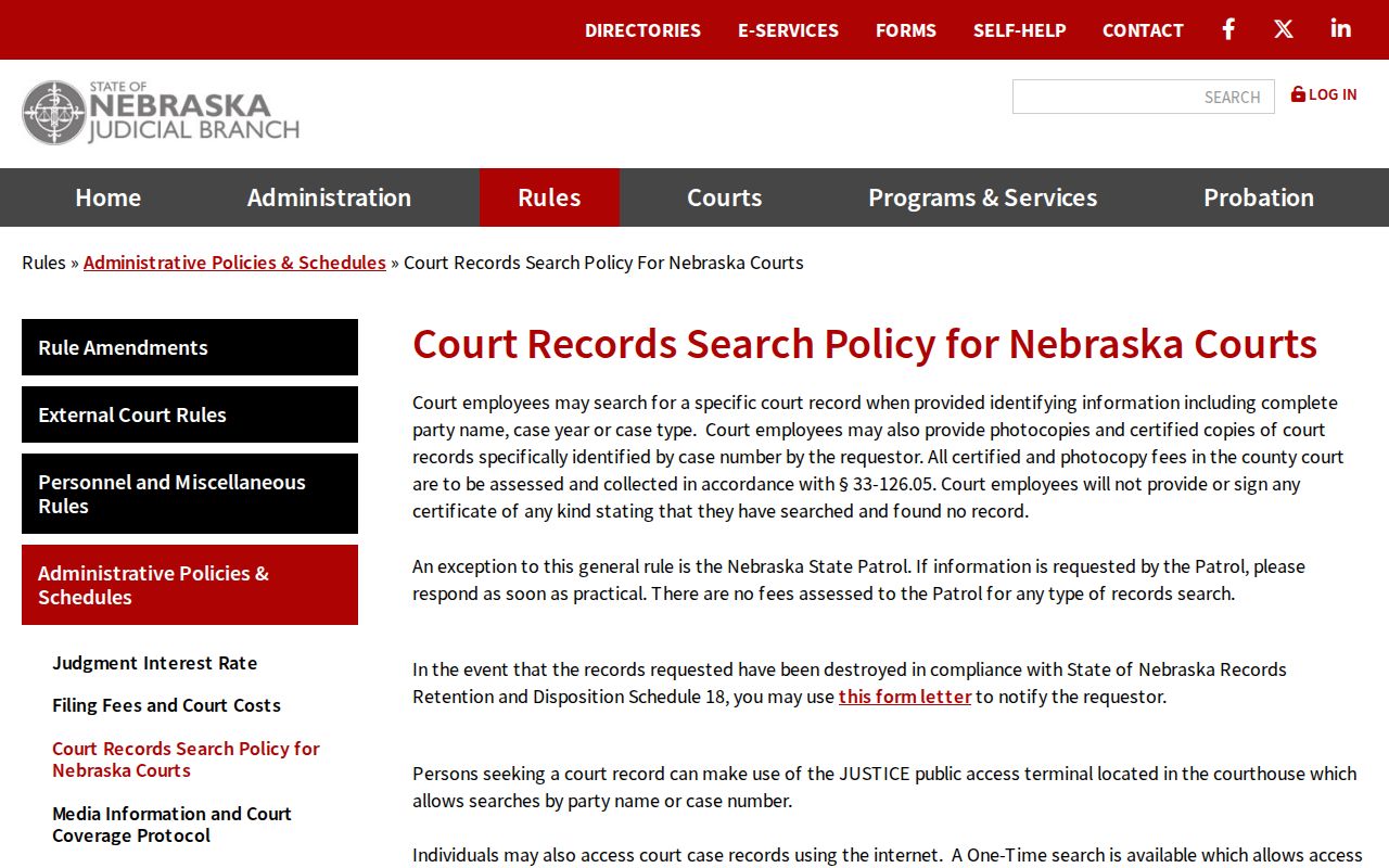 Gosper County warrant search courthouse public terminal